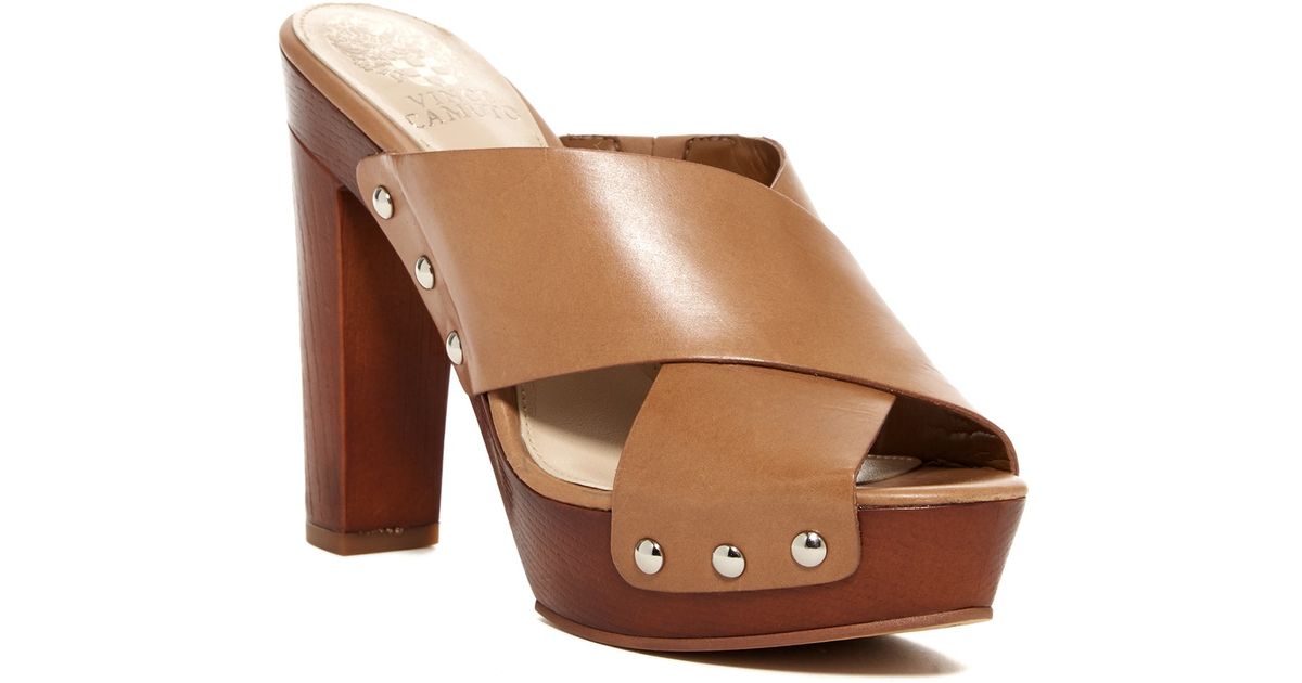 vince camuto elanora woven platform mule